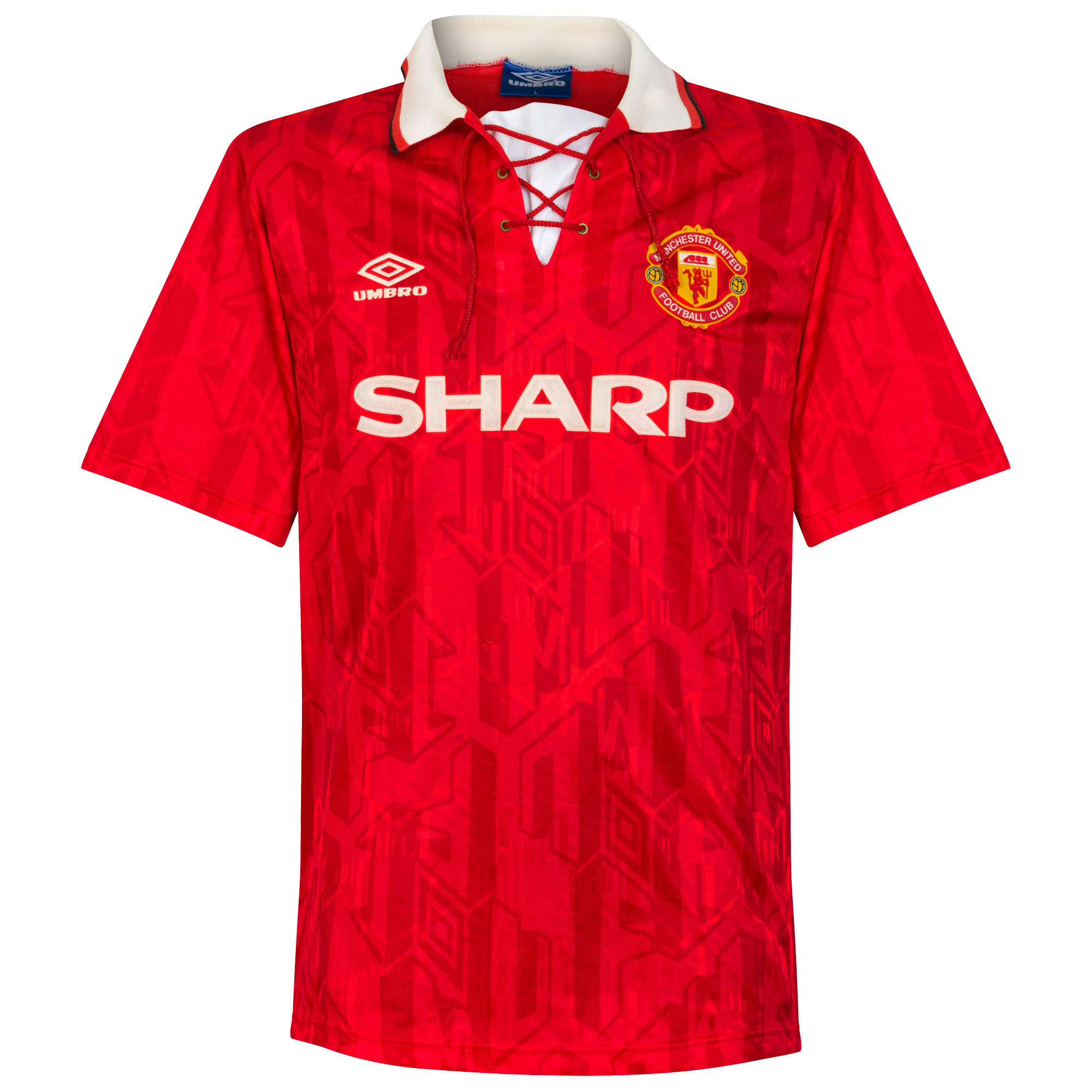 Manchester United Shirt Thuis 1992-1994 Maat M