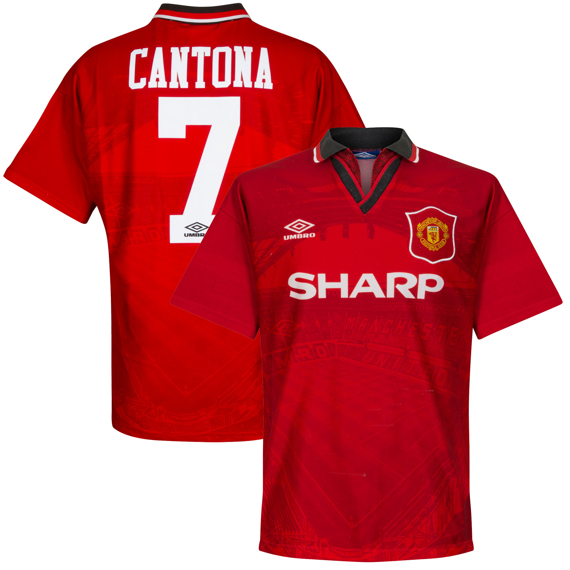 Umbro Manchester United Shirt Thuis 1994 1996 Cantona 7 Maat umbro kopen in de aanbieding