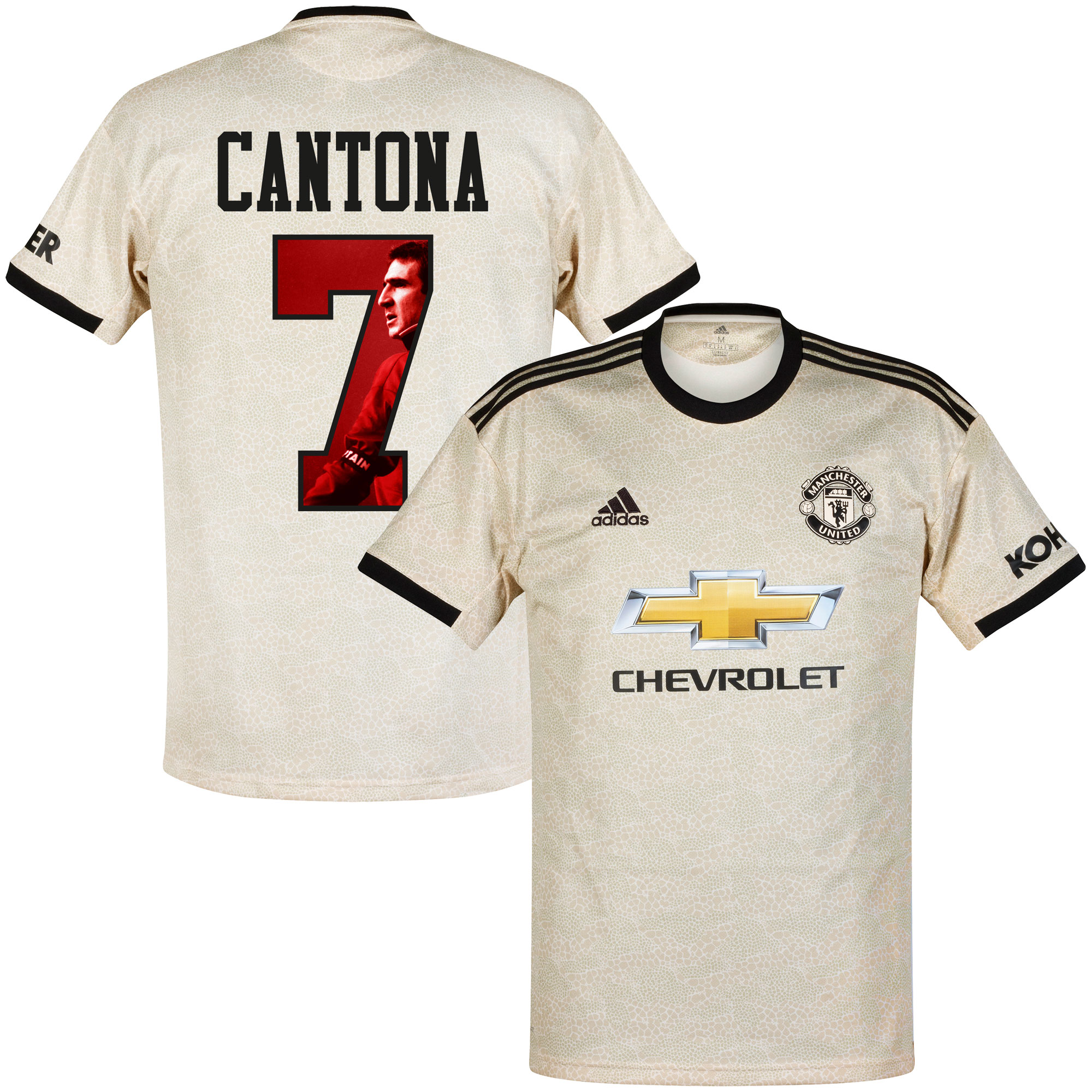 Manchester United Shirt Uit 2019-2020 + Cantona 7 (Gallery Style) - 50