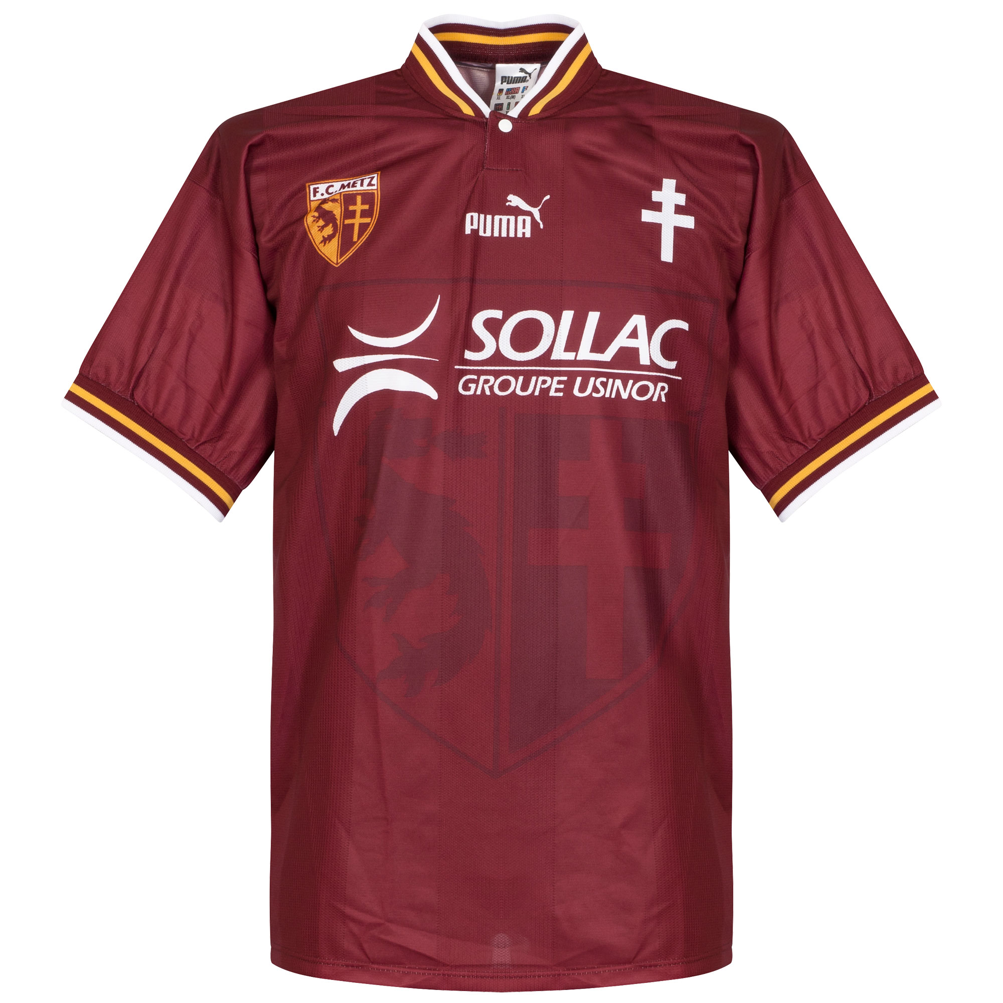 Puma FC Metz 1997-1998 Home Shirt L/S - NEW (w/tags) Condition - Size