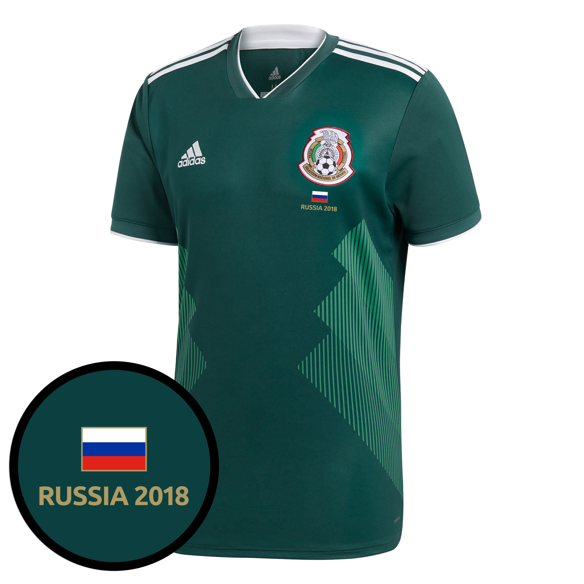 Mexico Shirt Thuis 2018-2019 + WK Transfer 42