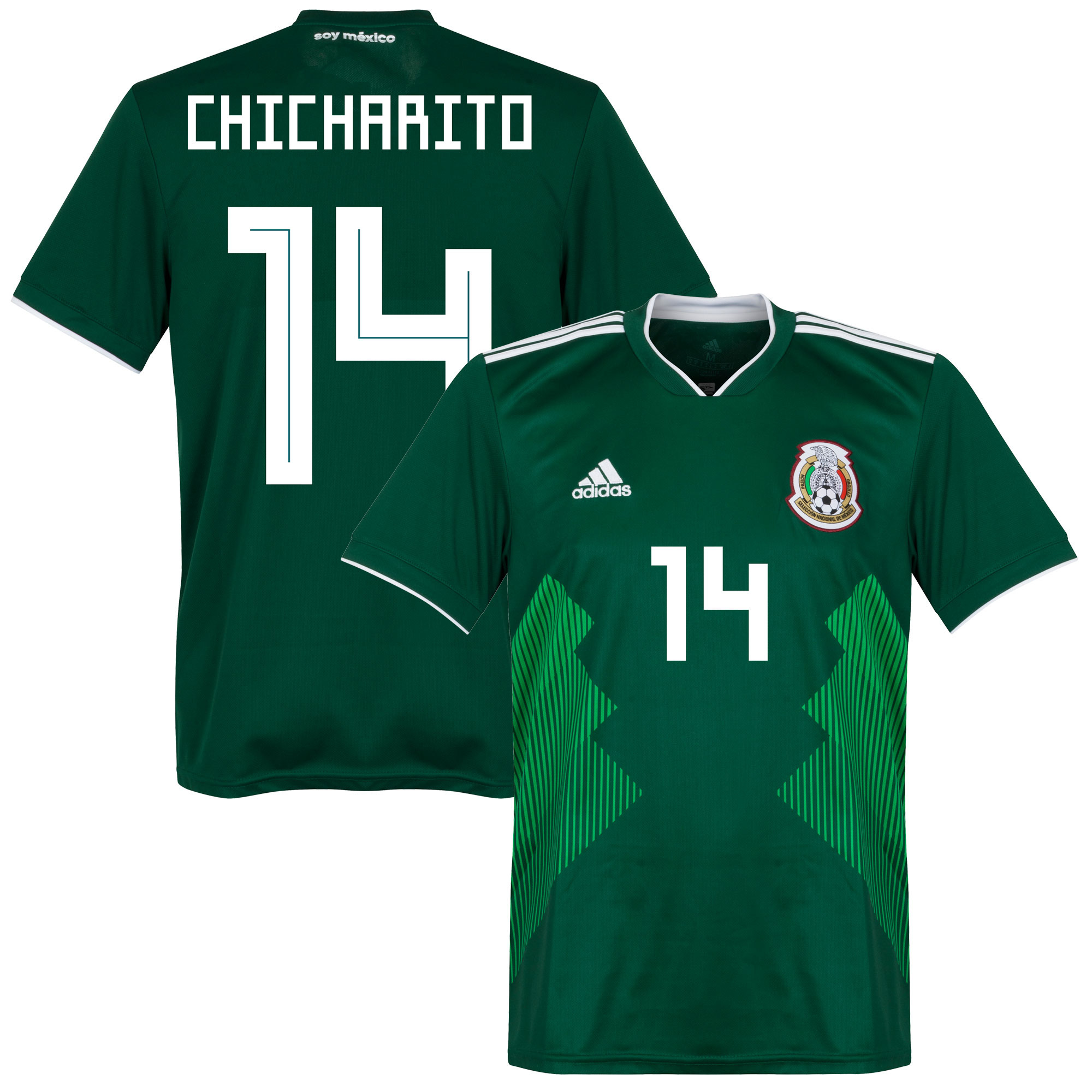 Mexico Shirt Thuis 2018-2019 + Chicharito 14
