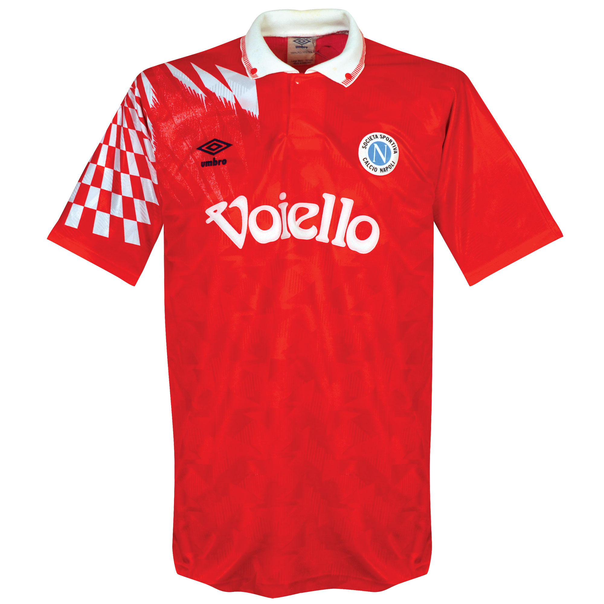 Napoli Away football shirt 1990 - 1991.