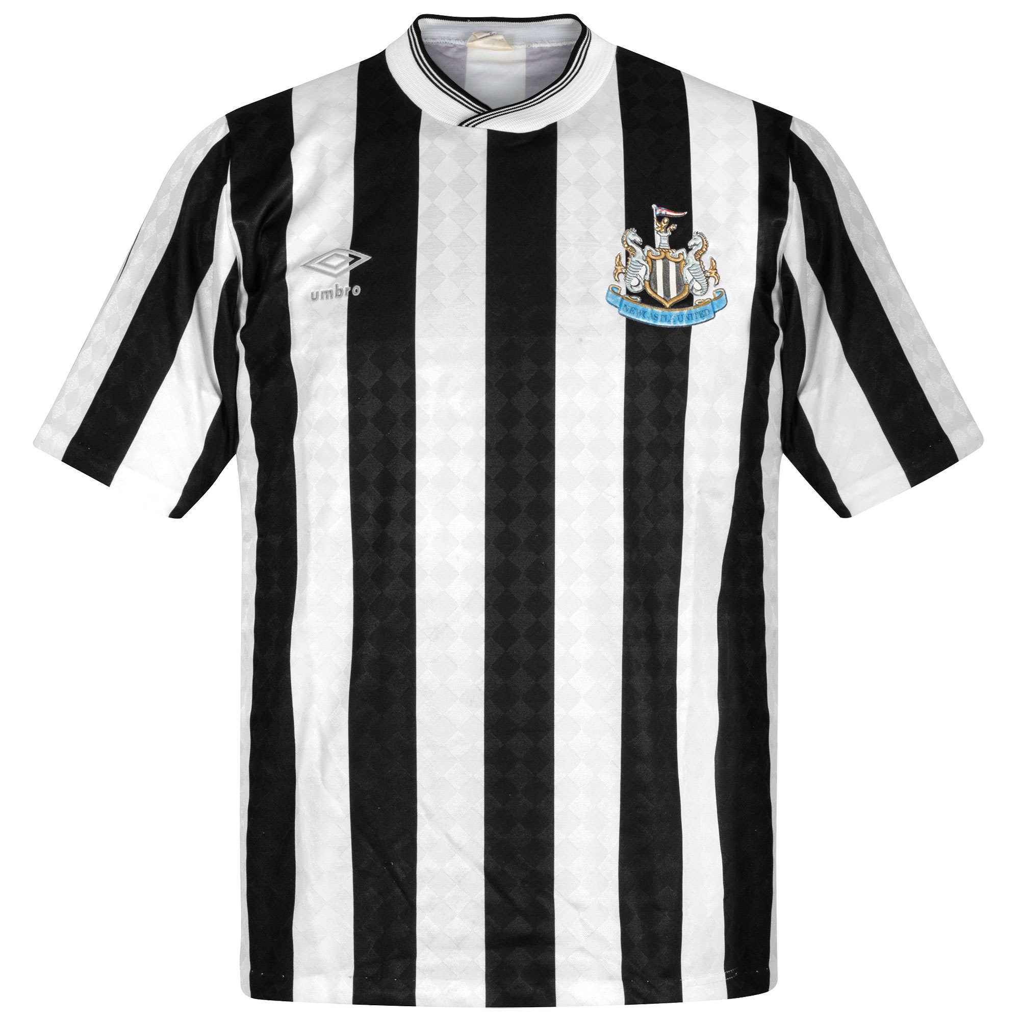 Umbro Newcastle United 1988-1990 Home Shirt- USED Condition (Good) - Size Medium