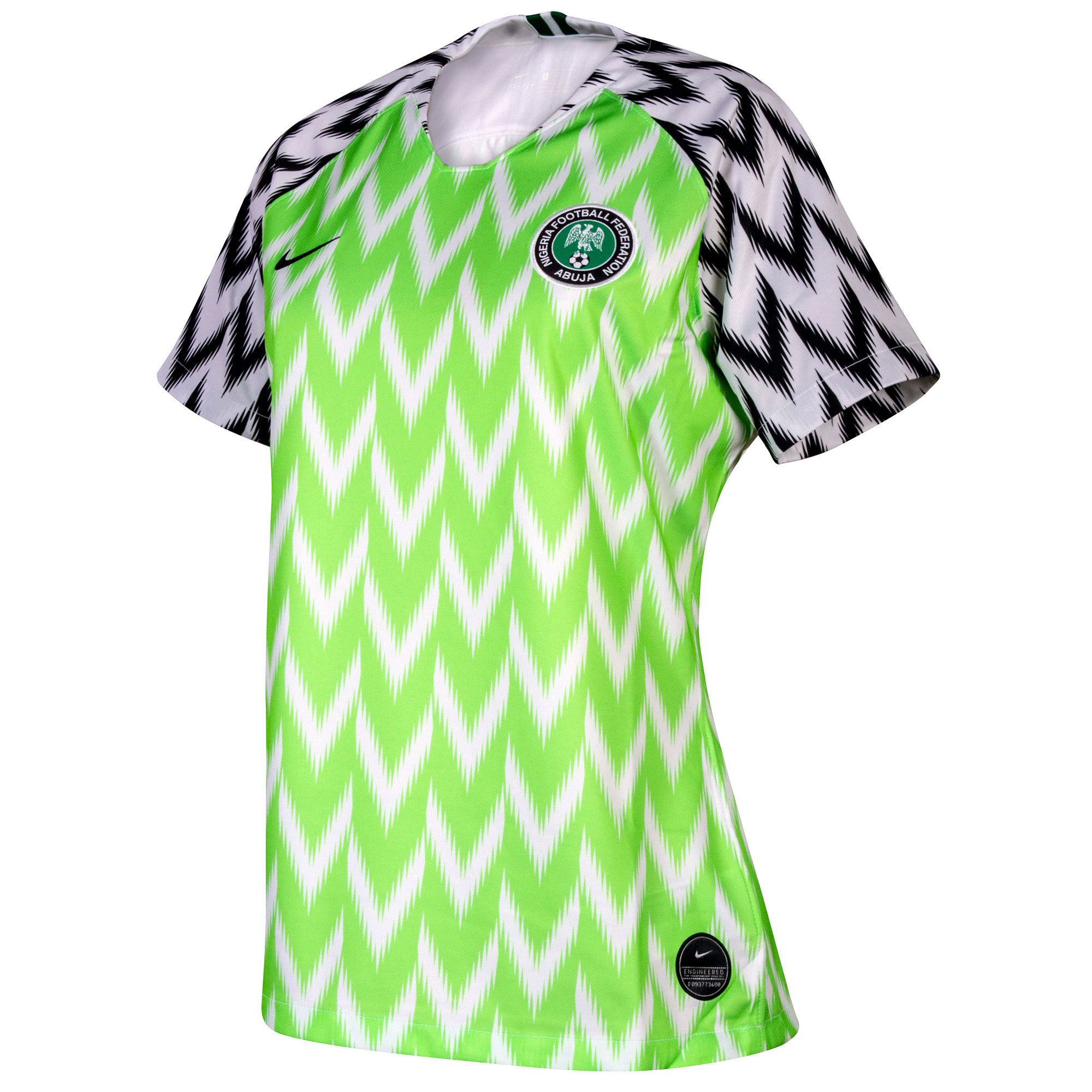 Nike Nigeria Dames Shirt Thuis 2018 2019 nike kopen in de aanbieding