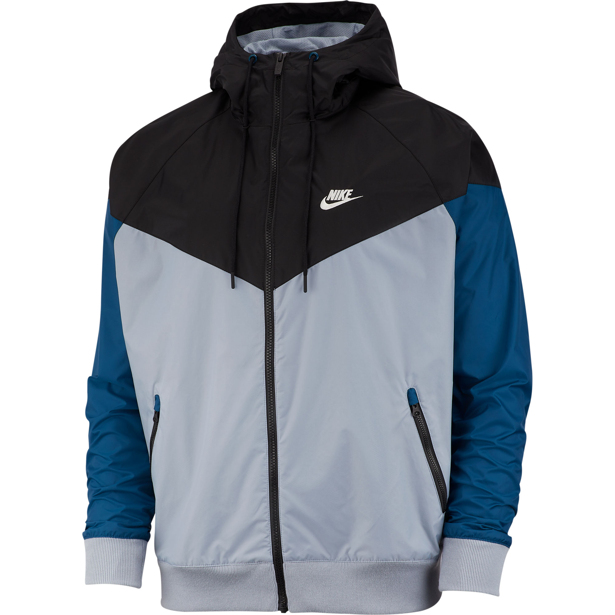 nike windrunner jacket blue