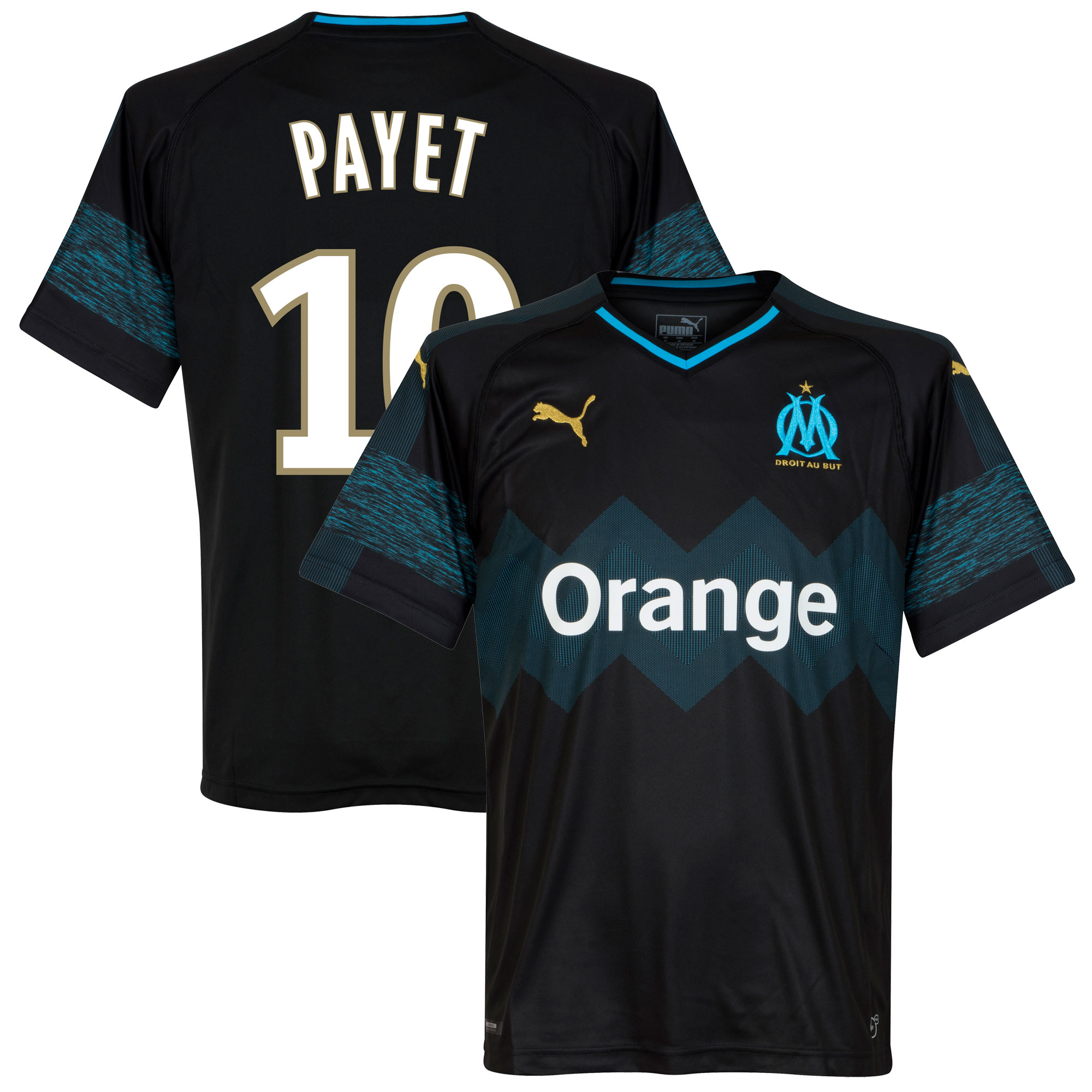 Puma Olympique Marseille Shirt Uit 2018 2019 Payet 10 Fan Style puma kopen in de aanbieding