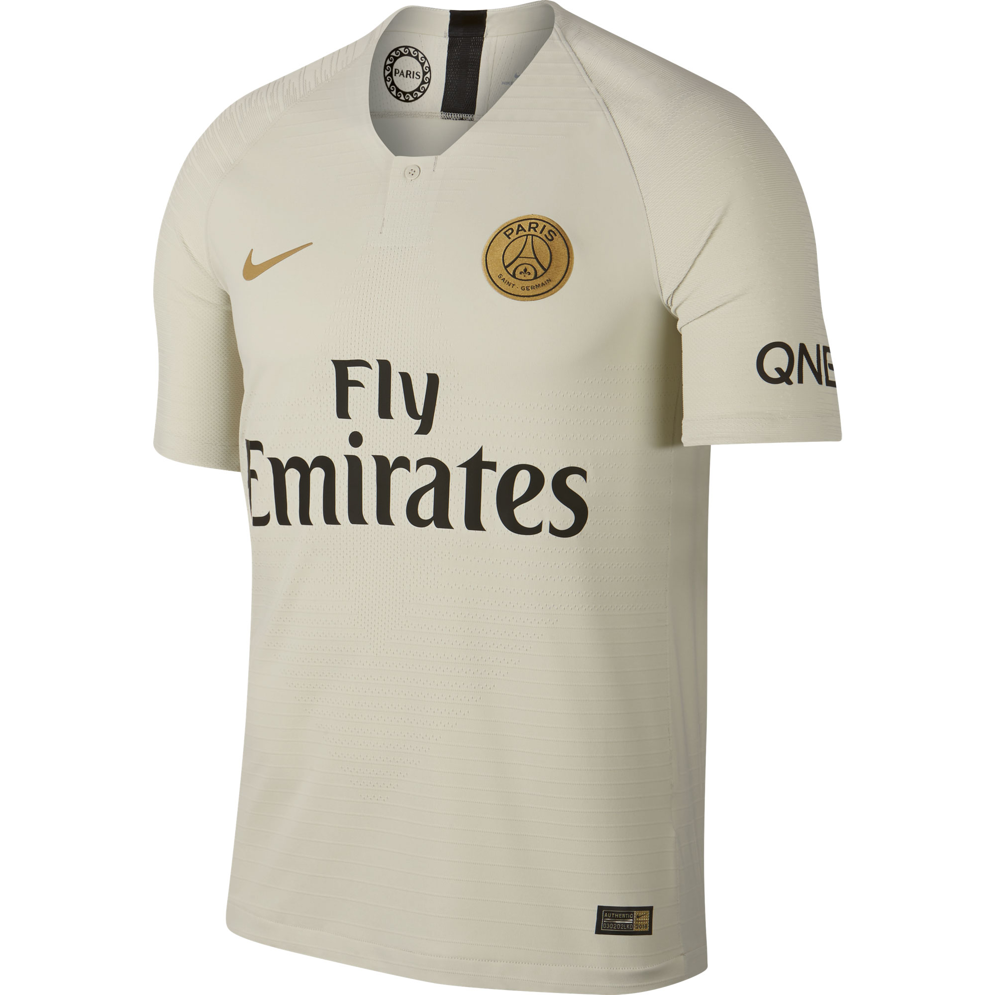 Nike Paris Saint Germain Authentic Vapor Match Shirt Uit 2018 2019 nike kopen in de aanbieding
