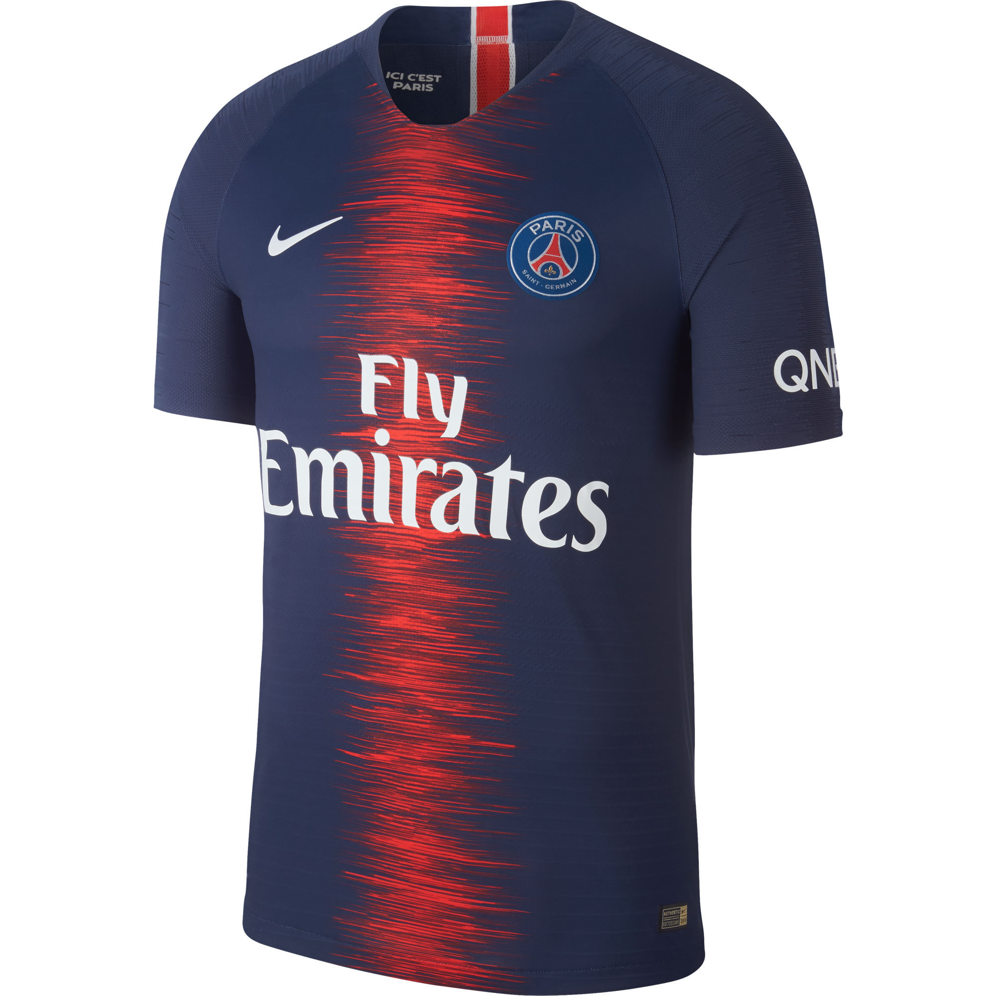 Nike Paris Saint Germain Authentic Vapor Match Shirt 2018 2019 nike kopen in de aanbieding