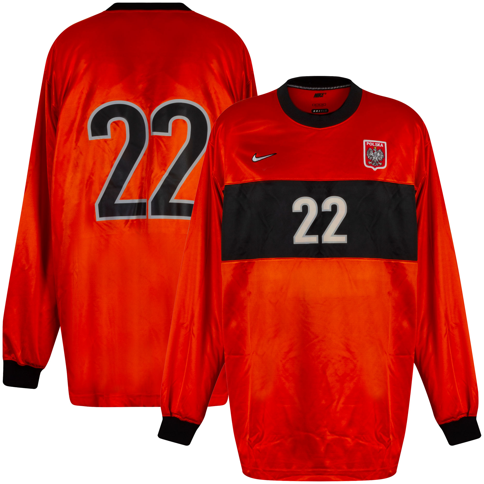 Polen Keepersshirt 1998-1999 + Nummer 22 Maat XL
