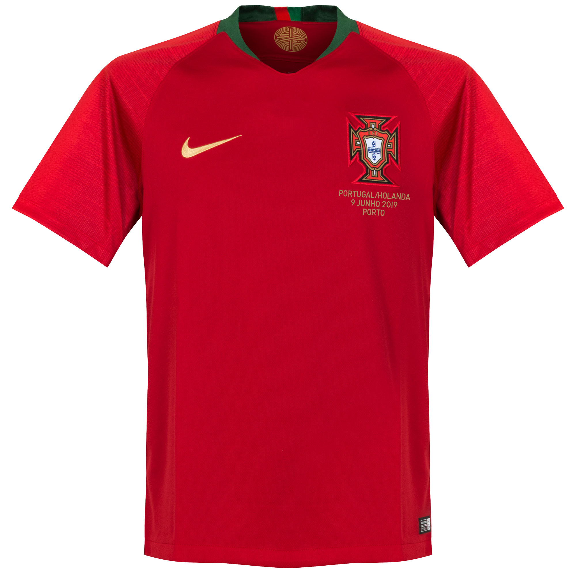 Portugal Shirt Thuis 2018-2019 + Nations League Finale 2019 Transfer
