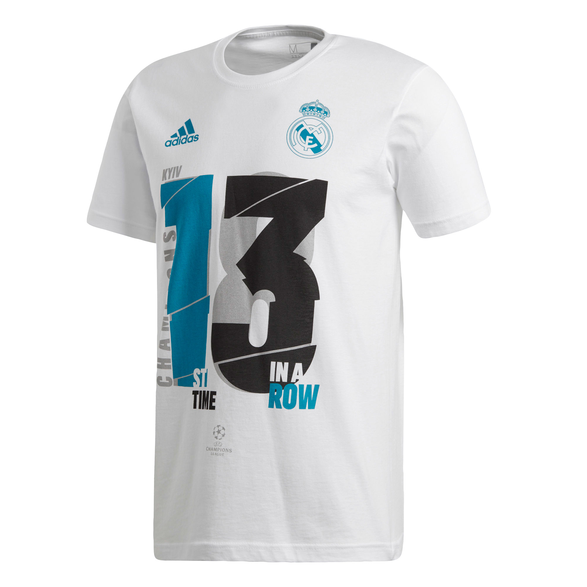 Real Madrid Champions League 2018 adidas Winners T-Shirt 62