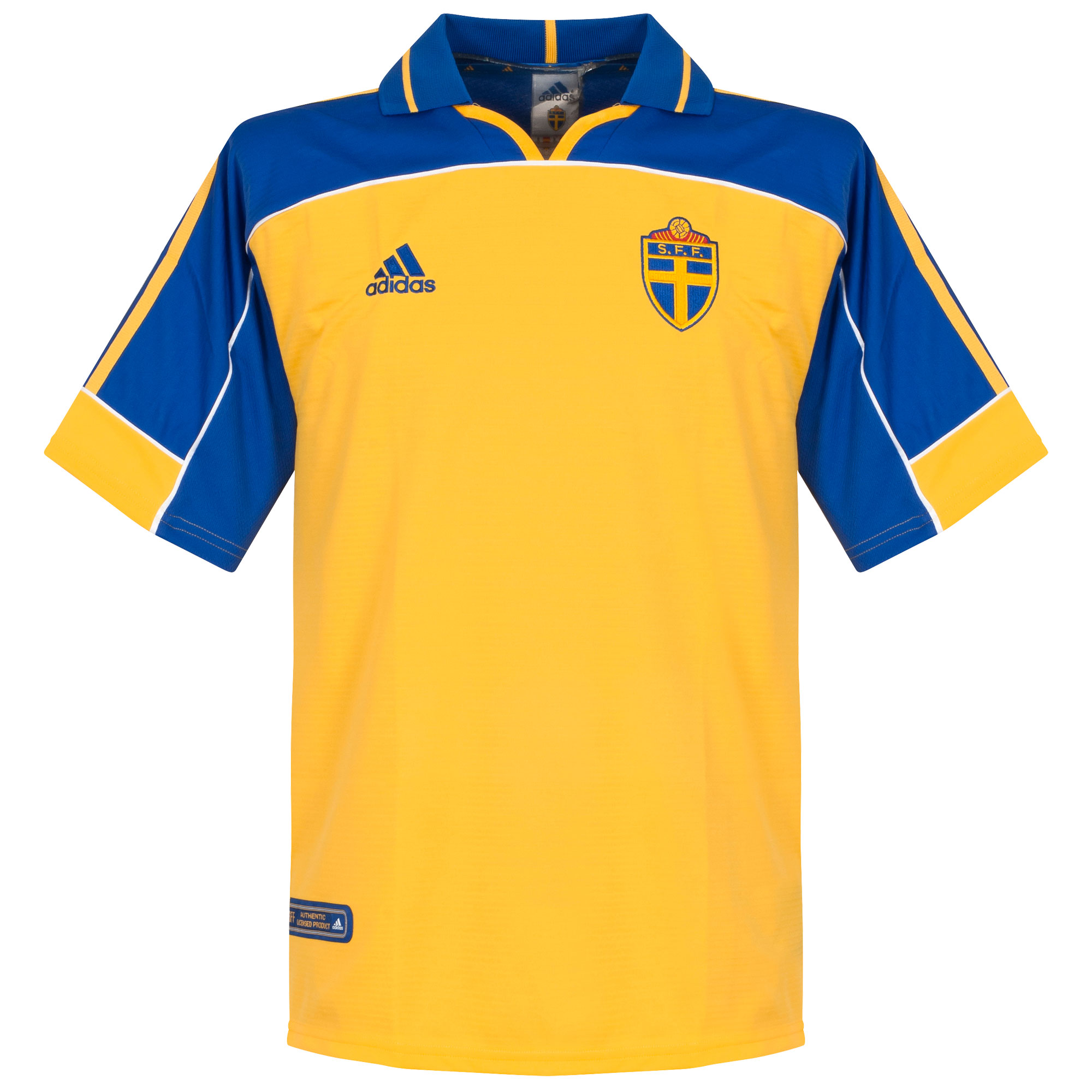 Zweden Shirt Thuis 2000-2001 Maat M