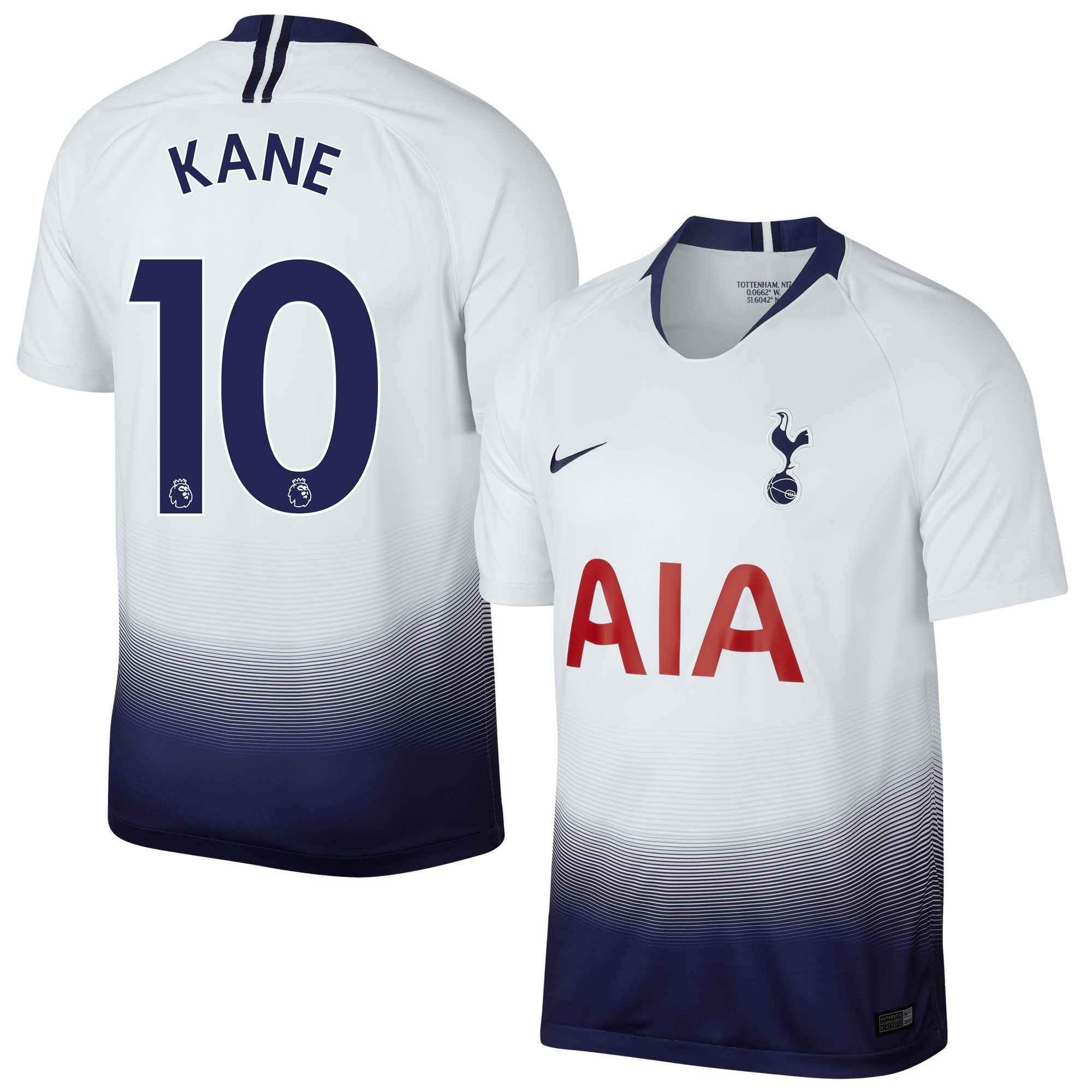 Nike Tottenham Hotspur Shirt Thuis 2018 2019 Kane 10 nike kopen in de aanbieding