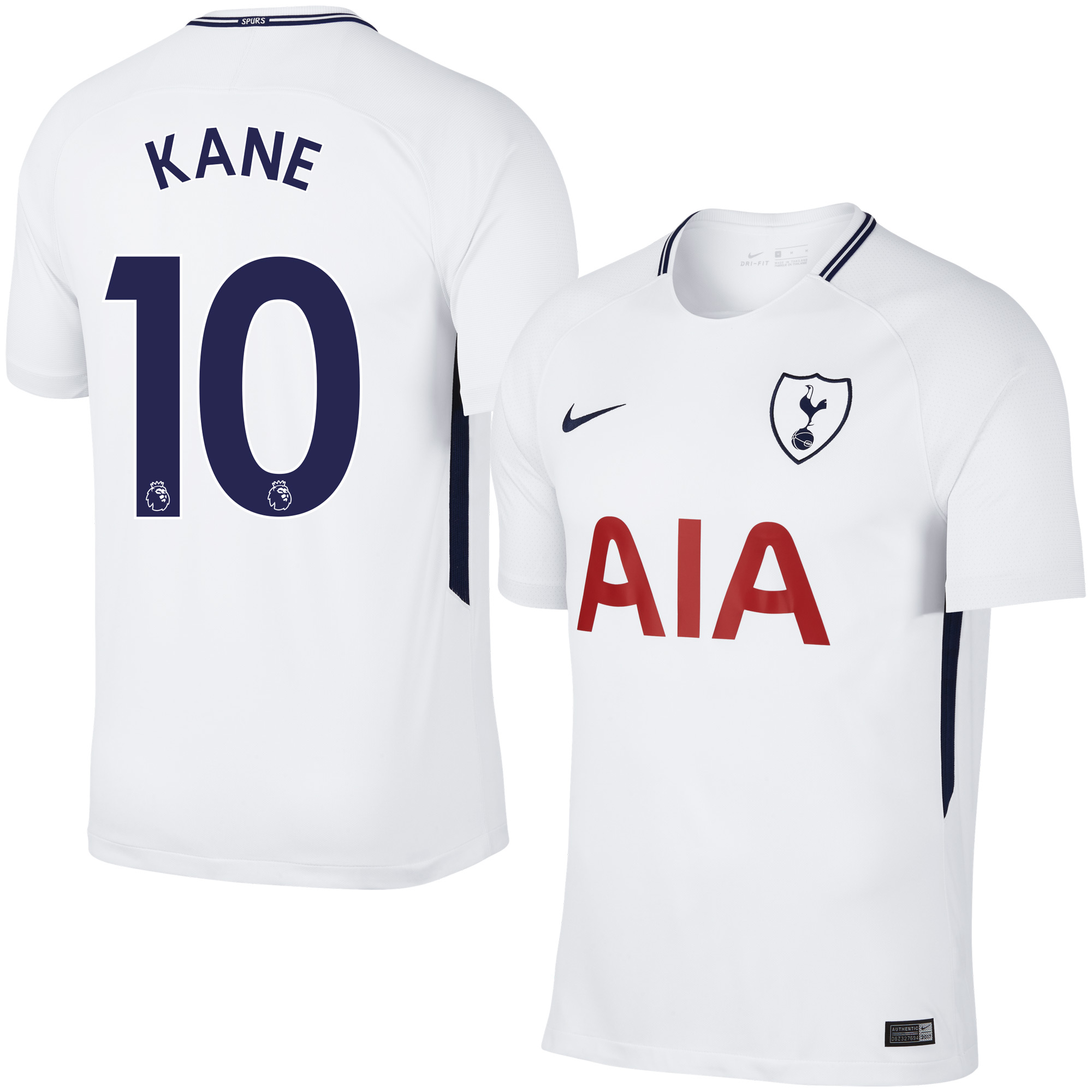 Nike Tottenham Hotspur Shirt Thuis 2017 2018 Kane 10 nike kopen in de aanbieding