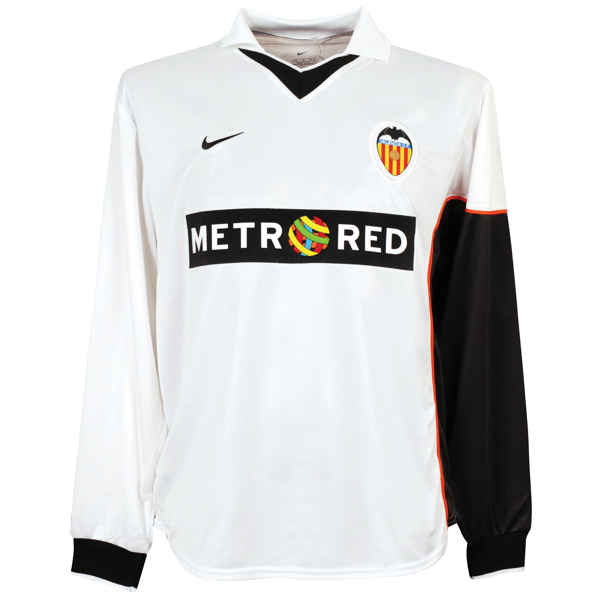 Valencia Shirt Thuis 2001-2002 (Lange Mouwen)