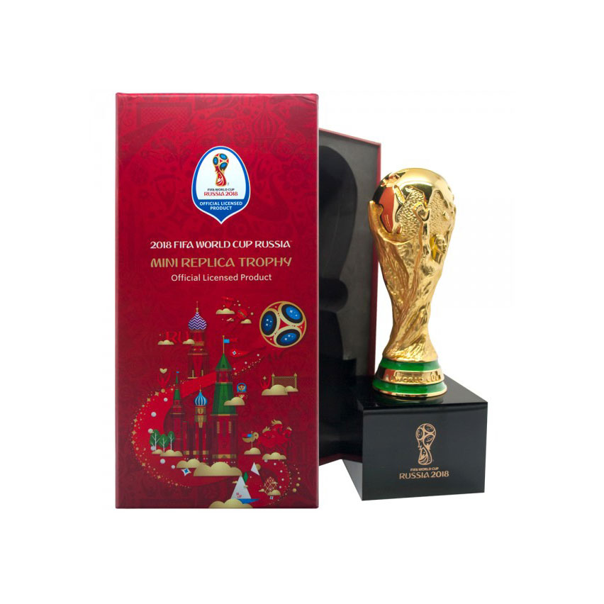 WK 2018 Wereldbeker Replica op Podium (10cm)