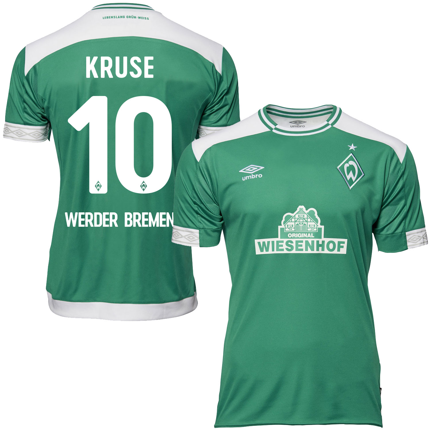 Umbro Werder Bremen Shirt Thuis 2018 2019 Kruse 10 umbro kopen in de aanbieding