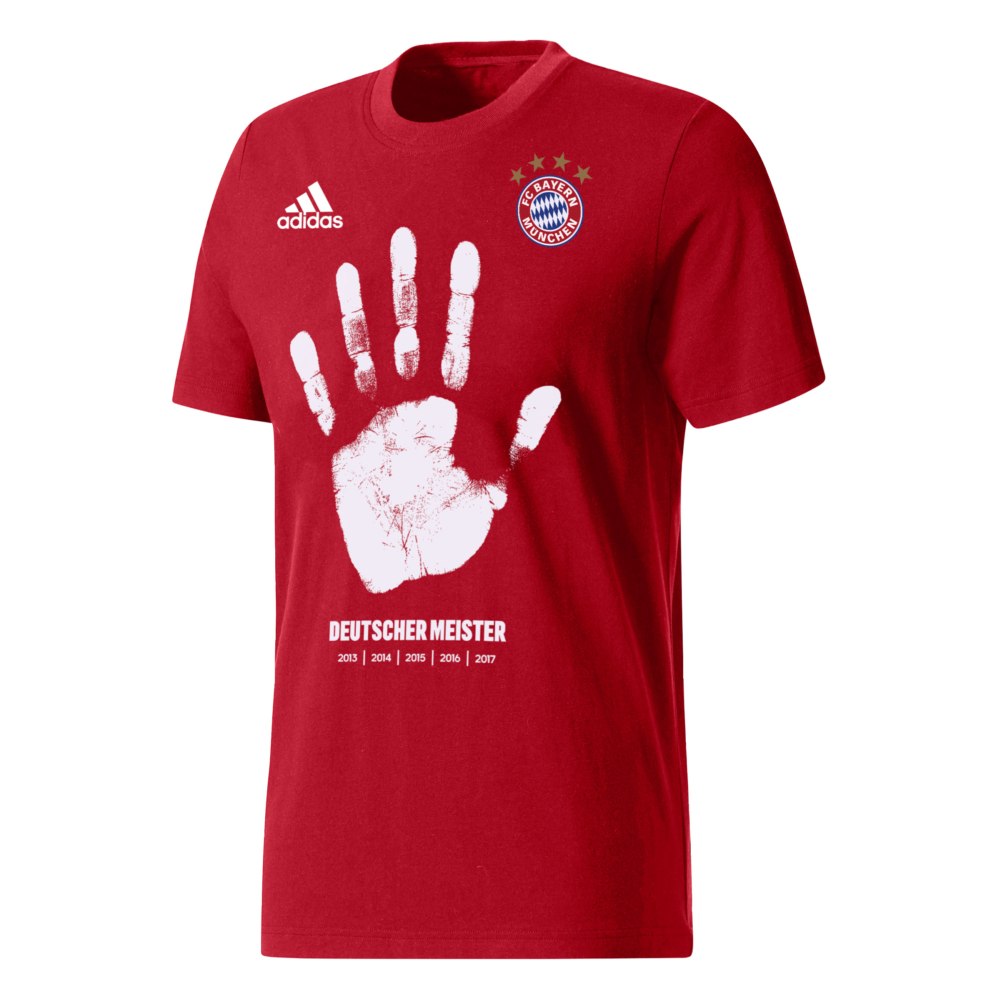 Bayern München Bundesliga 2017 Champions T-Shirt 46